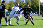 Dominik Horstmann (l. Bernau), John Lukas Schmidt (r. Fortuna),  Fortuna Babelsberg - FSV Bernau, Landesliga Nord, 6. Spieltag, , Saison 26/27, Fussball, 10.10.2026, Potsdam, Foto: Benjamin Feller