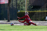 Paul B&auml;uerle (Fortuna) kann den 11. Meter halten,  Fortuna Babelsberg - FSV Bernau, Landesliga Nord, 6. Spieltag, , Saison 26/27, Fussball, 10.10.2026, Potsdam, Foto: Benjamin Feller