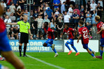 Jubel RSV, SV Babelsberg 03 - RSV Eintracht 1949, Regionalliga Nordost, 5. Spieltag, Saison 26/27, Fussball, 14.08.2026, Potsdam, Foto: Benjamin Feller