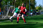 Gustav Lemke (l. Bestensee), Nils Klostermann (r. Teltow), Teltower FV 1913 - SV Gr&uuml;n Weiss Union Bestensee, Landesklasse Ost, 23. Spieltag, Saison 25/26, 25.04.2026, Fussball,Teltow, Foto: Benjamin Feller