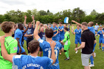 RSV Eintracht - SC Freital, Jubel nach dem Spiel, Meisterfeier und Aufstieg, Oberliga S&uuml;d, Saison 25/26, Fussball, 30.05.2026, Stahnsdorf, Foto: Benjamin Feller