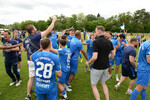 RSV Eintracht - SC Freital, Jubel nach dem Spiel, Meisterfeier und Aufstieg, Oberliga S&uuml;d, Saison 25/26, Fussball, 30.05.2026, Stahnsdorf, Foto: Benjamin Feller