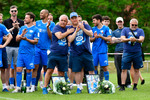 RSV Eintracht - SC Freital, Jubel nach dem Spiel, Meisterfeier und Aufstieg, Oberliga S&uuml;d, Saison 25/26, Fussball, 30.05.2026, Stahnsdorf, Foto: Benjamin Feller