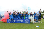 RSV Eintracht - SC Freital, Jubel nach dem Spiel, Meisterfeier und Aufstieg, Oberliga S&uuml;d, Saison 25/26, Fussball, 30.05.2026, Stahnsdorf, Foto: Benjamin Feller