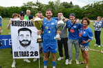 RSV Eintracht - SC Freital, Jubel nach dem Spiel, Meisterfeier und Aufstieg, Oberliga S&uuml;d, Saison 25/26, Fussball, 30.05.2026, Stahnsdorf, Foto: Benjamin Feller