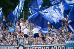 Babelsberg Fans, SV Babelsberg 03 - FC Carl Zeiss Jena, Regionalliga Nordost, 2. Spieltag, Saison 26/27, Fussball, 31.07.2026, Potsdam, Foto: Benjamin Feller