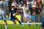Amadeus Ebel (l. Babelsberg), SV Babelsberg 03 - FC Carl Zeiss Jena, Regionalliga Nordost, 2. Spieltag, Saison 26/27, Fussball, 31.07.2026, Potsdam, Foto: Benjamin Feller