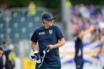 Marcus Petsch (Betreuer Babelsberg), SV Babelsberg 03 - FC Carl Zeiss Jena, Regionalliga Nordost, 2. Spieltag, Saison 26/27, Fussball, 31.07.2026, Potsdam, Foto: Benjamin Feller