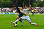 Samir Werbelow (l.Babelsberg), Jenas Maurice Hehne (r. Jena), SV Babelsberg 03 - FC Carl Zeiss Jena, Regionalliga Nordost, 2. Spieltag, Saison 26/27, Fussball, 31.07.2026, Potsdam, Foto: Benjamin Feller