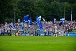 Babelsberg Fans, SV Babelsberg 03 - FC Carl Zeiss Jena, Regionalliga Nordost, 2. Spieltag, Saison 26/27, Fussball, 31.07.2026, Potsdam, Foto: Benjamin Feller